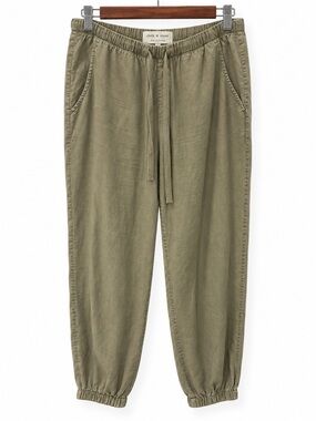 cloth & stone Olive Drawstring Joggers